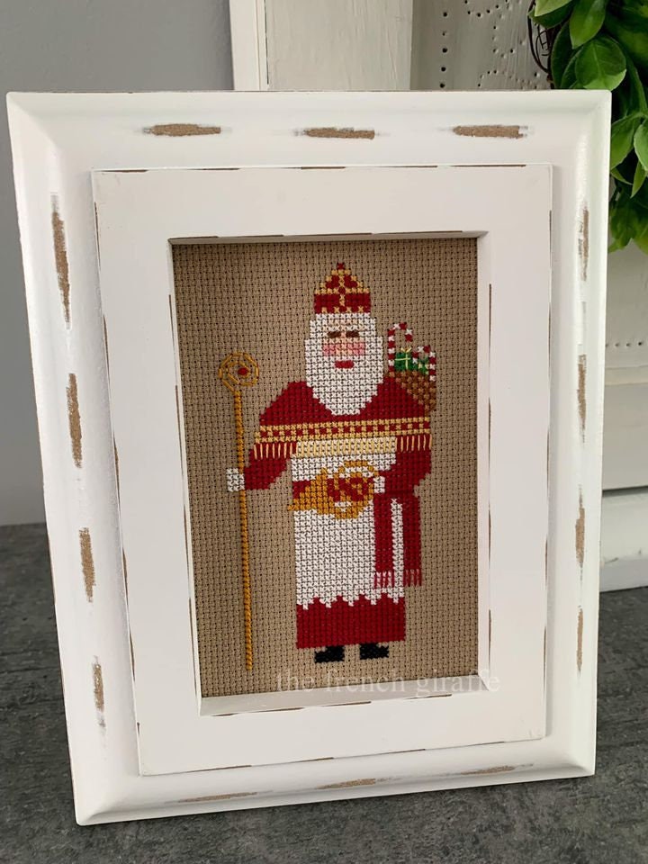 Christmas Netherlands Sinterklaas Dutch Santa Claus Cross Stitch Pattern Instant Download PDF Crossstitch