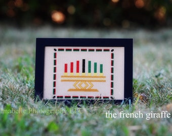 Kwanzaa Crossstitch Pattern Instant Download PDF Cross Stitch