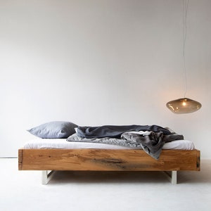 Reclaimed oak bed Autun