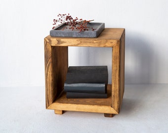 Marlon oak bedside cabinet