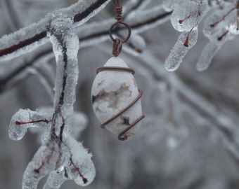 Ocean Jasper Shibari Charm | Planter Decor | Rope Play Accessory | Meraki Art Designs | Keychain | Plant Charms | Plant Hanging Crystal |