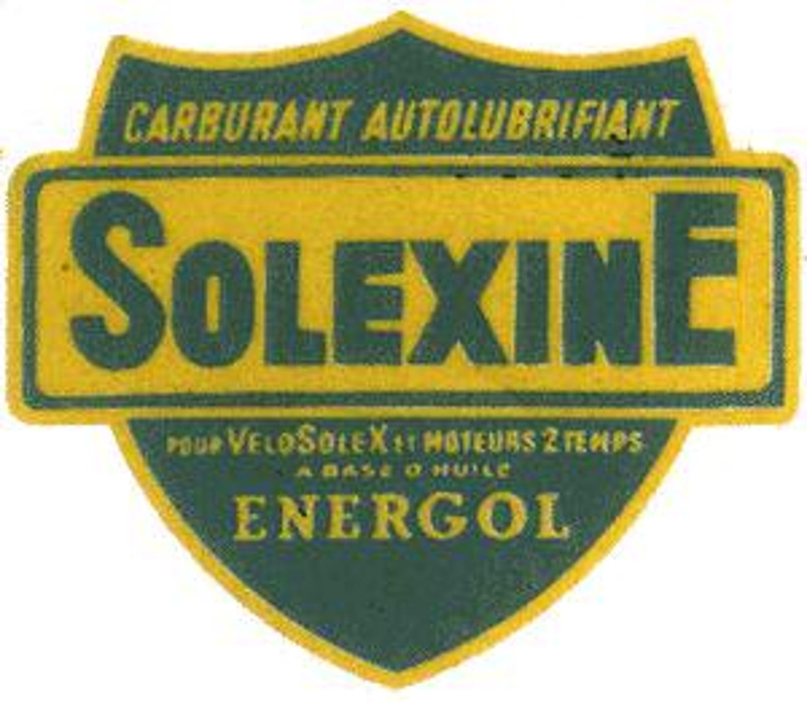 Reproduction BP Solexine Motor Oil Petrol Gas Fuel Shield Sticker Rare ...