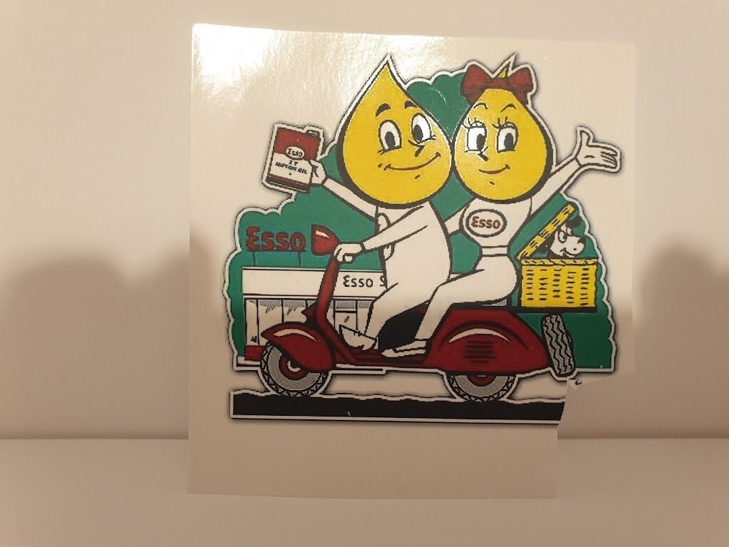 Esso oil drop man - Etsy 日本