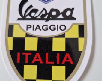 14 ADESIVI BANDIERA ITALIA IN VINILE VESPA MOTO SCOOTER CASCO FIAT 500 - Foto 3