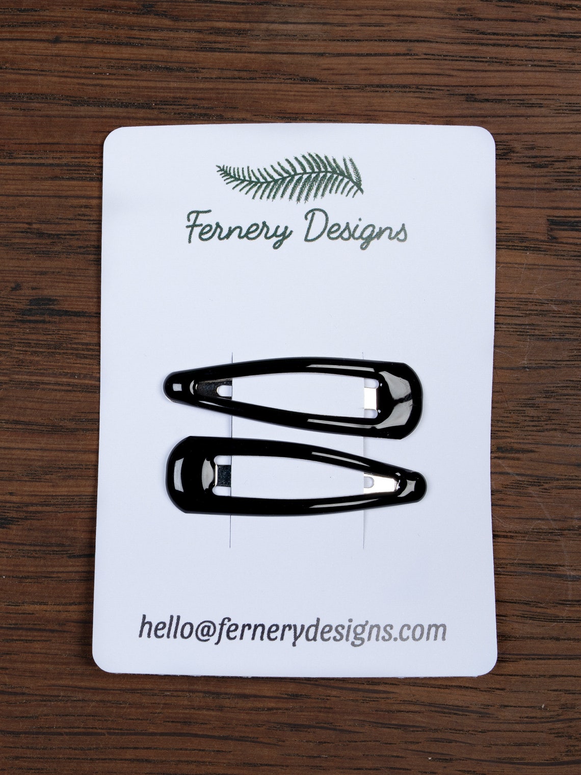 250 x Customised Hair Clip Display Cards 10cm x 7.5cm 300gsm Etsy