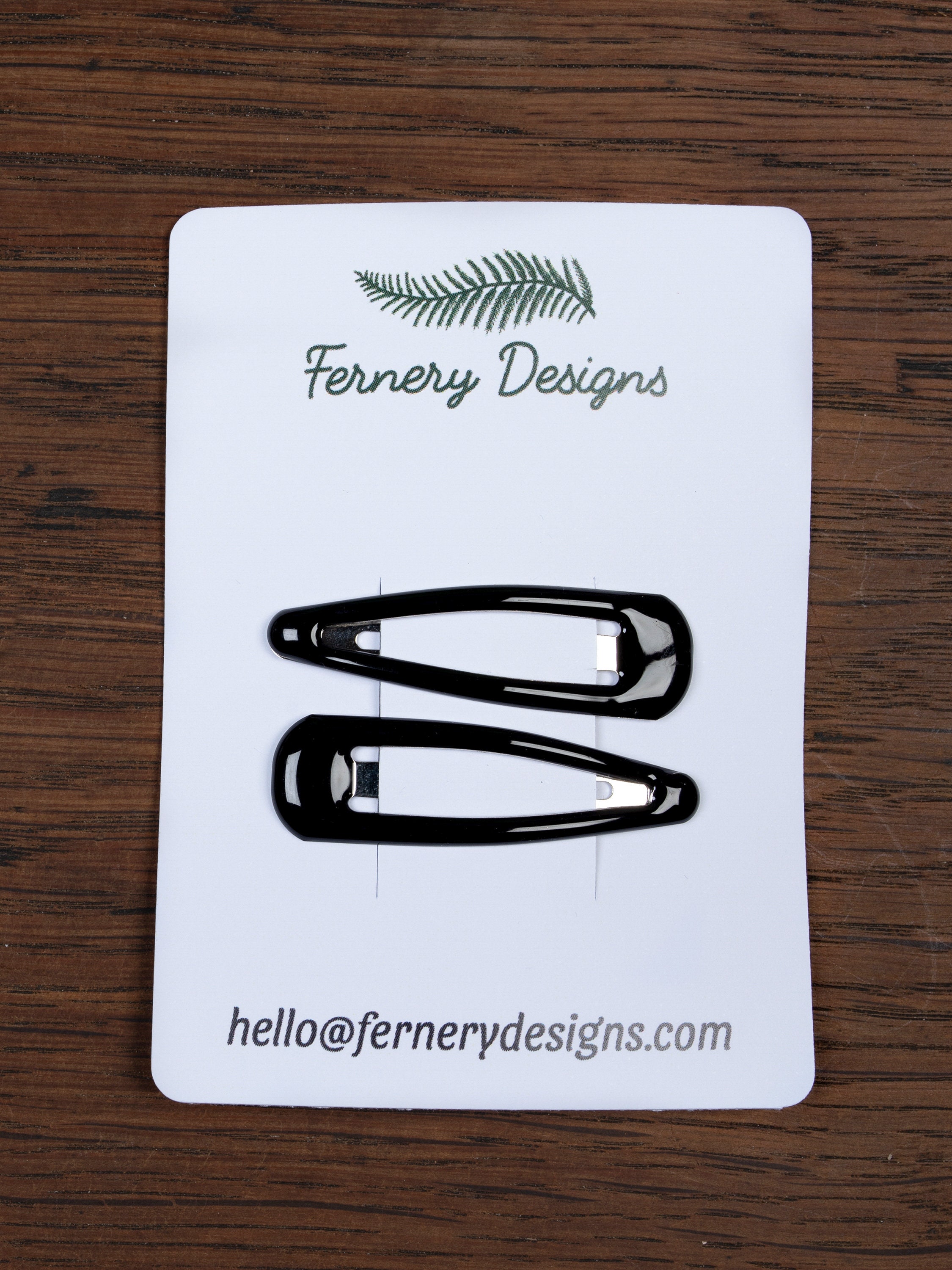 250 x Customised Hair Clip Display Cards 10cm x 7.5cm 300gsm Etsy