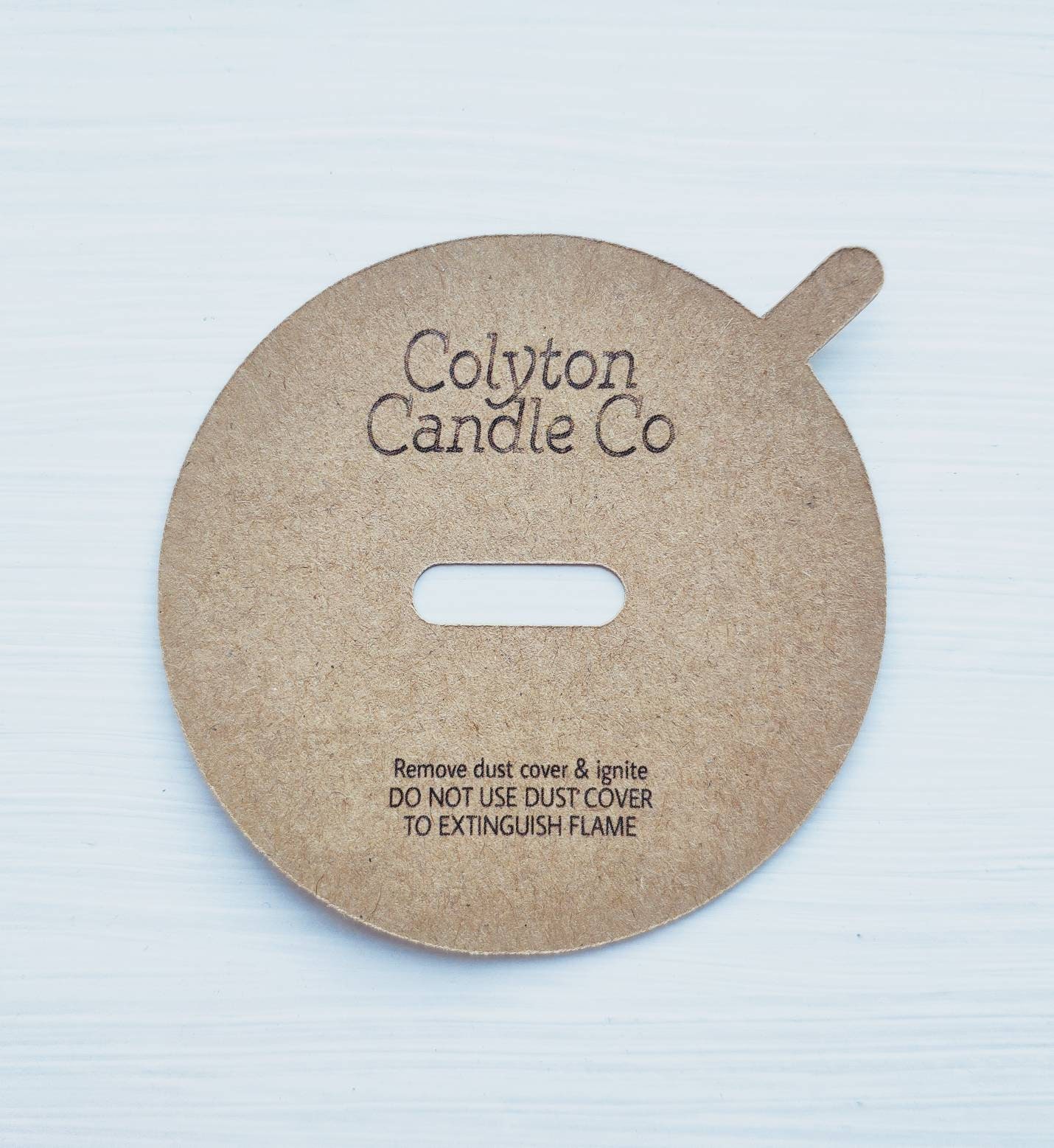 500 X Customised Round Candle Dust Covers for Wooden Wick Etsy UK