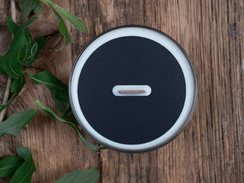 100 X Black Candle Dust Covers for Wooden Wick Etsy