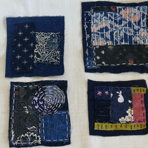 Japanese Boro Patch: Sashiko Denim Embroidery, Artisan Mending