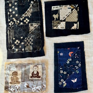Japanese Boro Patch: Sashiko Denim Embroidery, Visible Mending