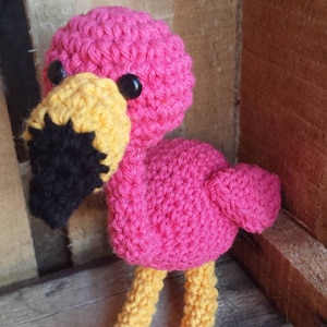 PATTERN: Amigurumi Flamingo Pattern - Crochet Flamingo Pattern