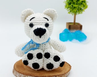 PATTERN: Paul, the Polar Bear, Polar Bear Crochet Pattern - Amigurumi Crochet Pattern -  Amigurumi Pattern