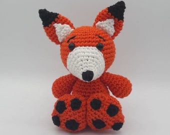 MUSTER: Amigurumi-Fuchs-Anleitung, Häkelanleitung Fuchs, Fay, der hinterhältige Fuchs