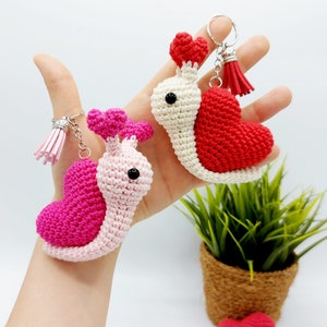 PATTERN: Valentine Snail Crochet Pattern, Amigurumi Crochet Pattern, Shelva, the Valentine Snail, Amigurumi Pattern image 5