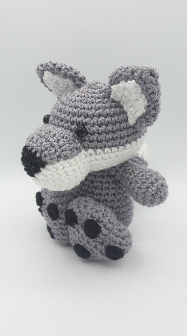 PATTERN: Amigurumi Wolf Pattern Crochet Wolf Pattern Will | Etsy