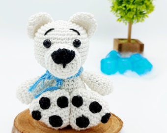 PATTERN: Paul, the Polar Bear, Polar Bear Crochet Pattern - Amigurumi Crochet Pattern -  Amigurumi Pattern