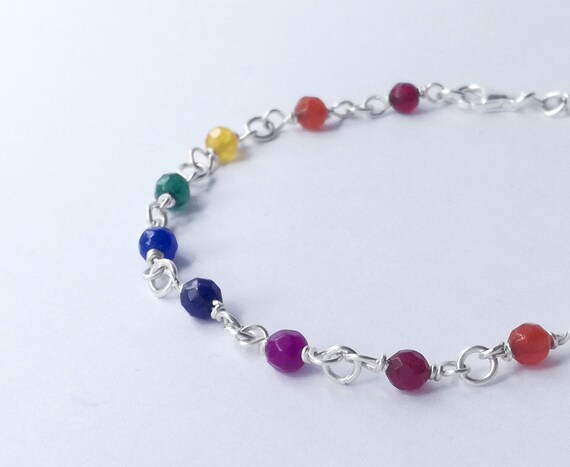 rainbow colored jewelry