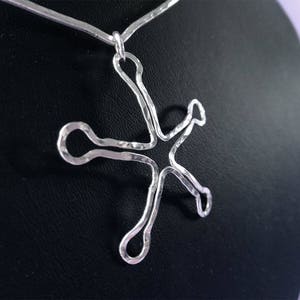 CLEARANCE SALE Minimalist silver star pendant. Sacred geometry necklace pendant. Wiccan jewelry. Scandinavian minimalist jewelry design.