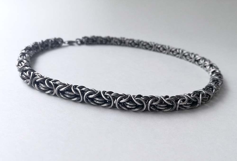 Wikingerbeil Mit Keltischem Knoten Aus 925 Sterling Silber - Wikinger