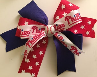 Philadelphia Phillies Hair Bow