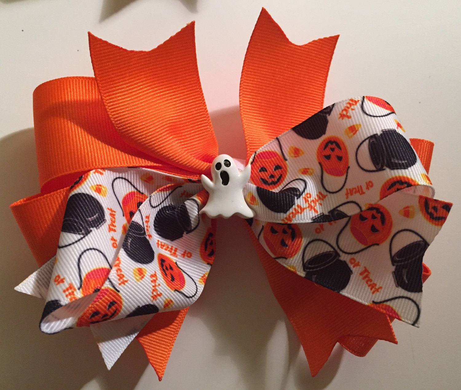 Girls Halloween Hair Bow Etsy
