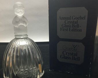 Goebel Mother's Day Bell-Crystal Butterfly No Box 67780