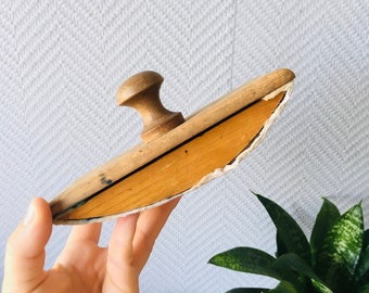 Vintage Holz Tinten Trockner, 1960er Jahre Tintensticker, Vintage Papierbeschwerer, Büro Dekor, Vintage Schreibtisch Accessoire, Rolling Desk No14