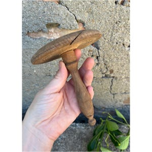 Antique wooden masher, old primitive rustic farmhouse kitchen cooking utensils, farmhouse kitchen decor, vintage tomato passer,