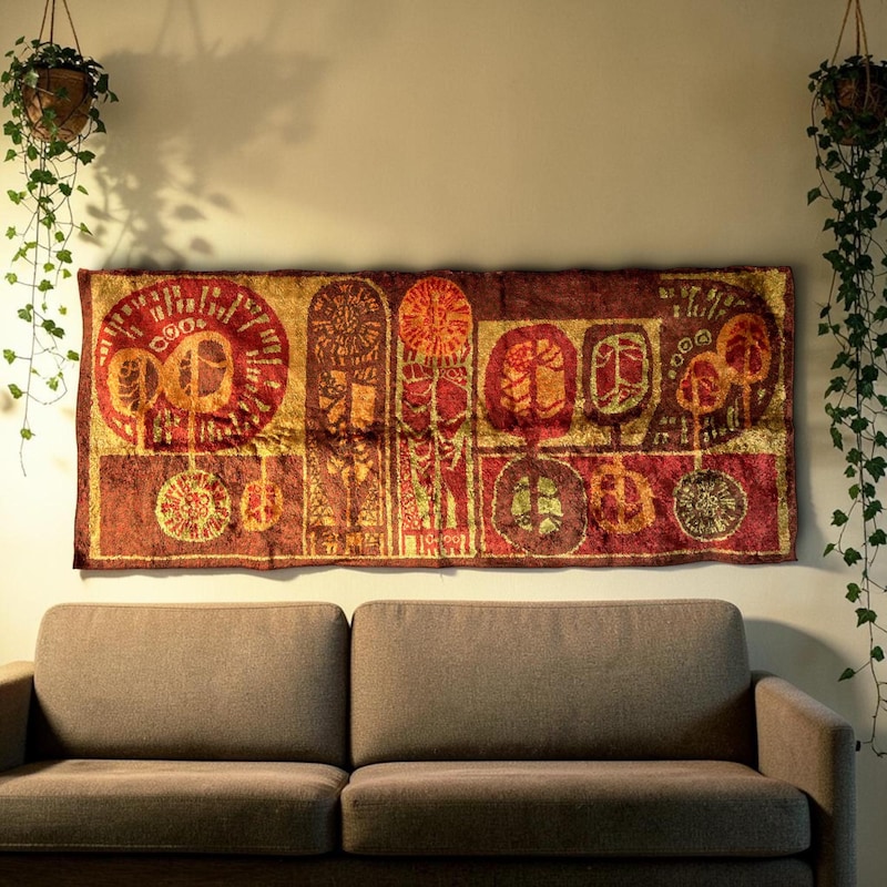 Retro Batik Vintage Batik Abstract - Etsy UK
