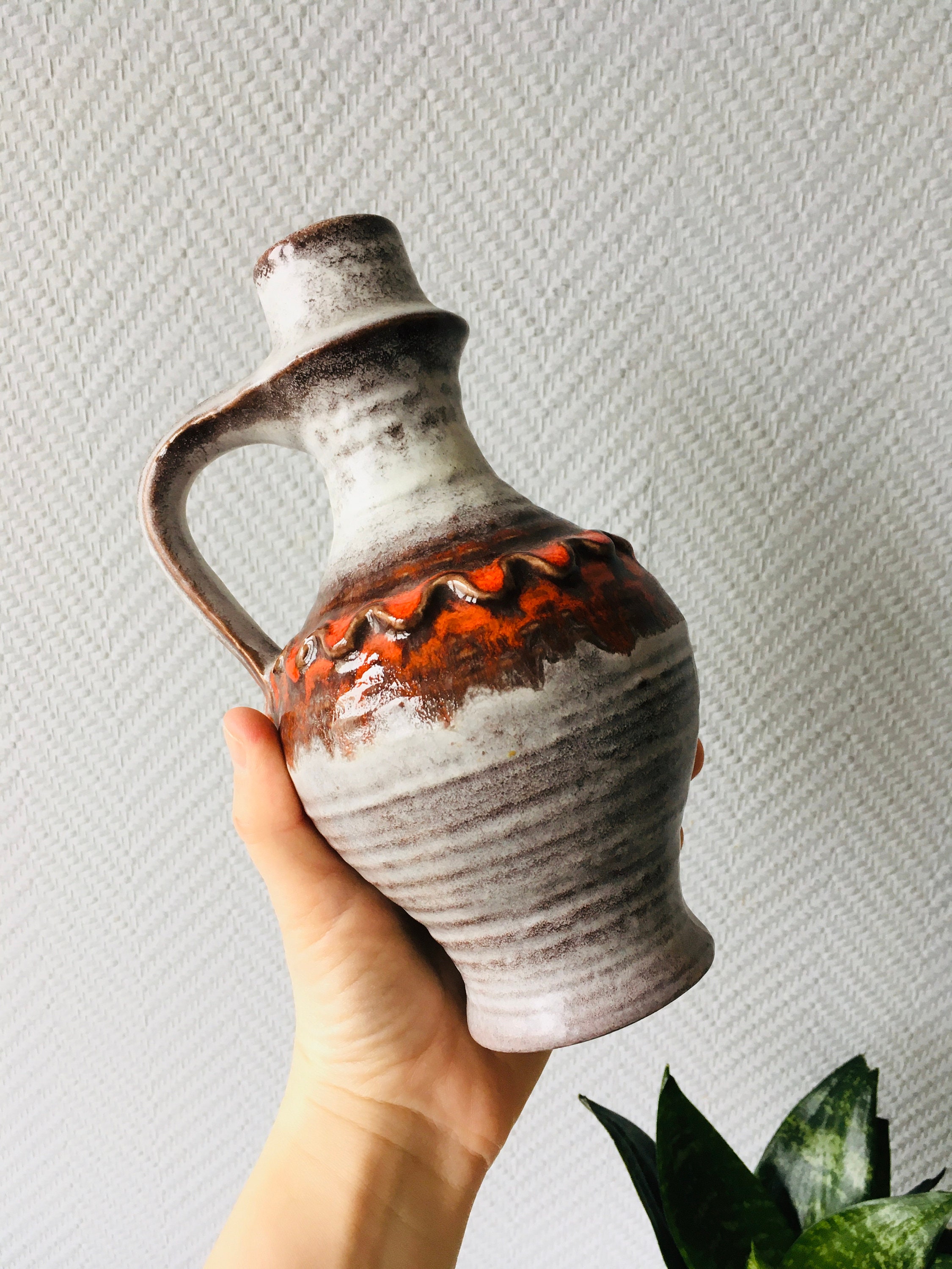 【ドイツ Jasbaの花瓶】ヴィンテージ 235 Vase｜Jasba Keramik｜ドイツ｜小さなフラワーベース | roi home｜北欧