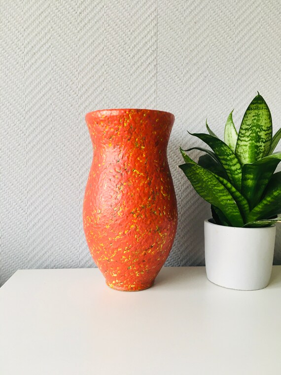 Buy Mid Century Minimalist Vase, Majolica Factory of