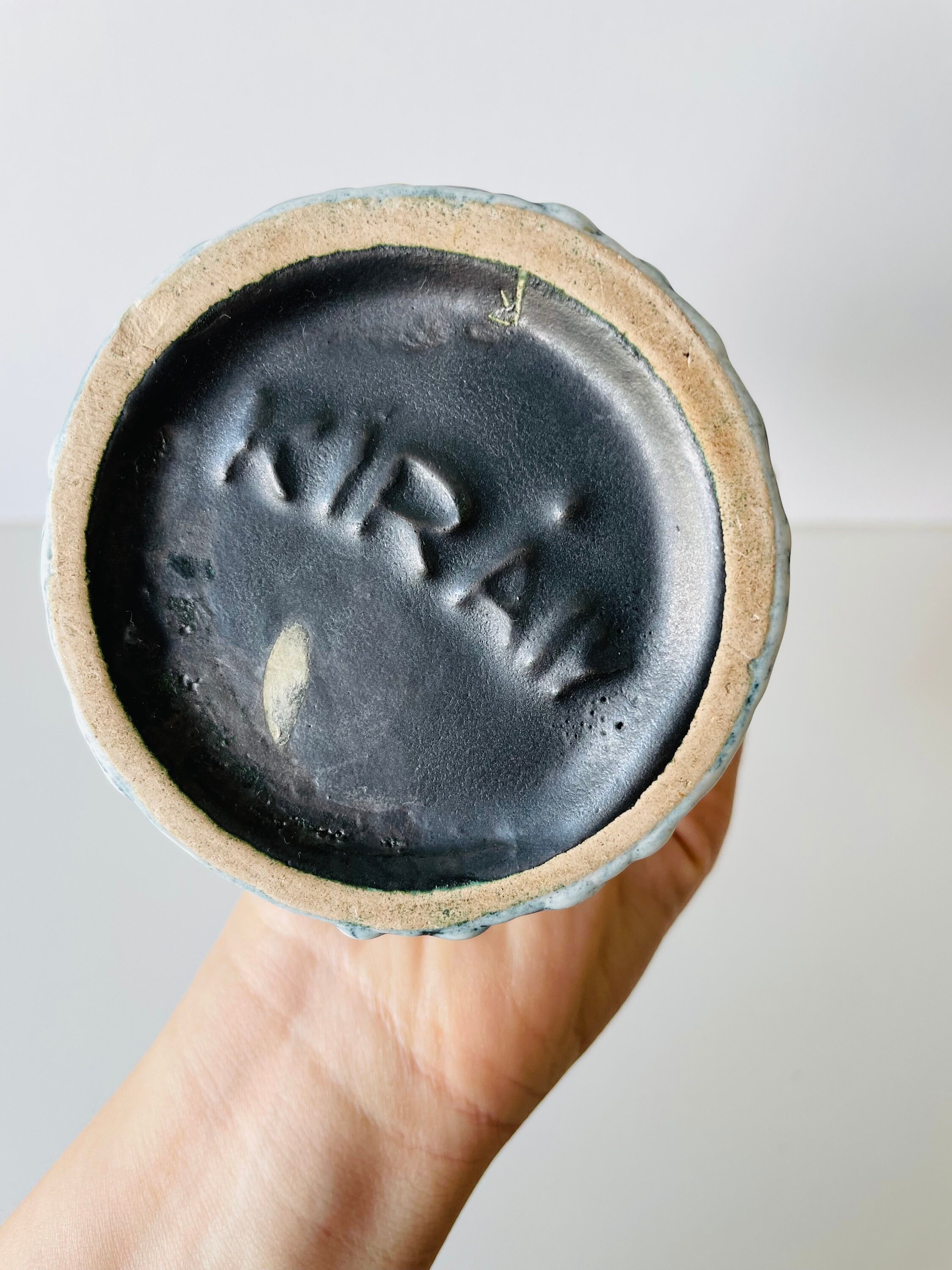 Mid Century Hungarian Pottery Retro Vintage Ceramic Fat Lava 