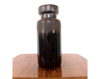 Jopeko Fat Lavaセラミック水差し、ヴィンテージ西ドイツ製花瓶、溶岩