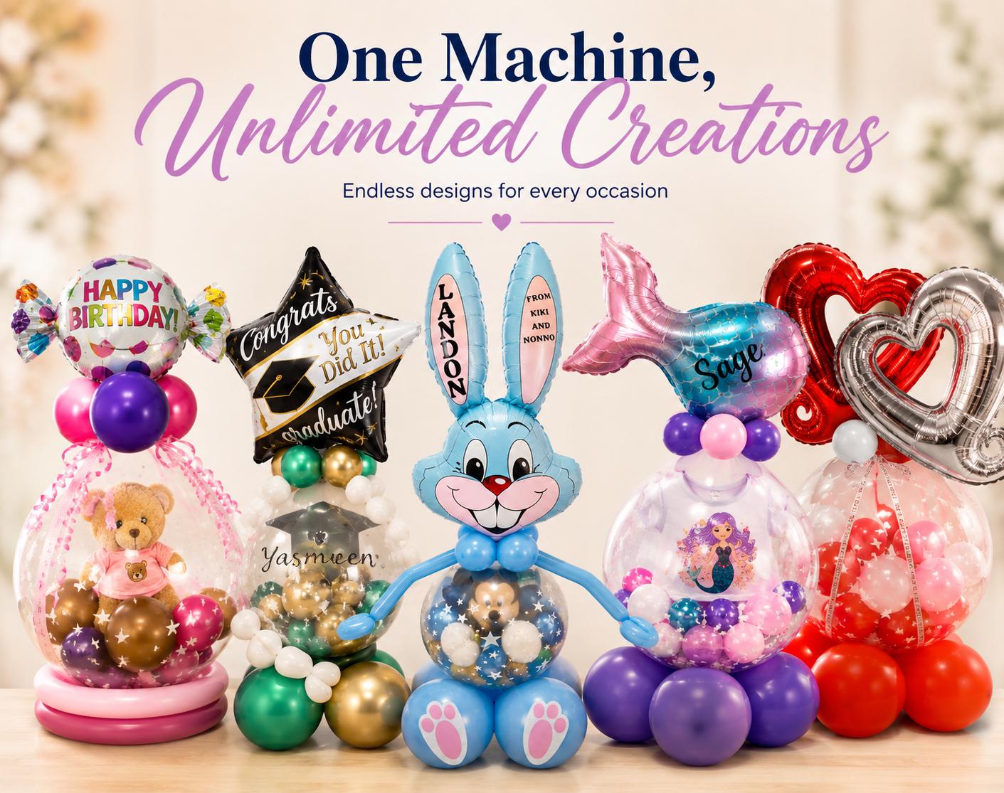 Balloon Stuffing Machine Kit, Stuffed Balloon Maker, Balloon 
