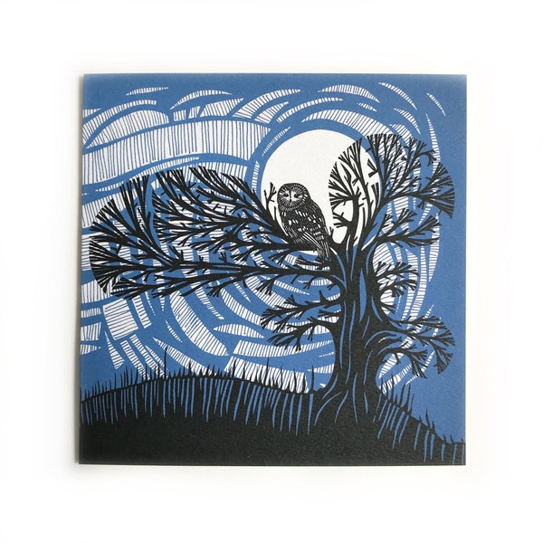 Greetings Card - Owl