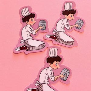 Ratatouille Sticker, remy sticker, Remi sticker, Alfredo linguini sticker, Disney sticker, mouse sticker, rat sticker, theme park sticker