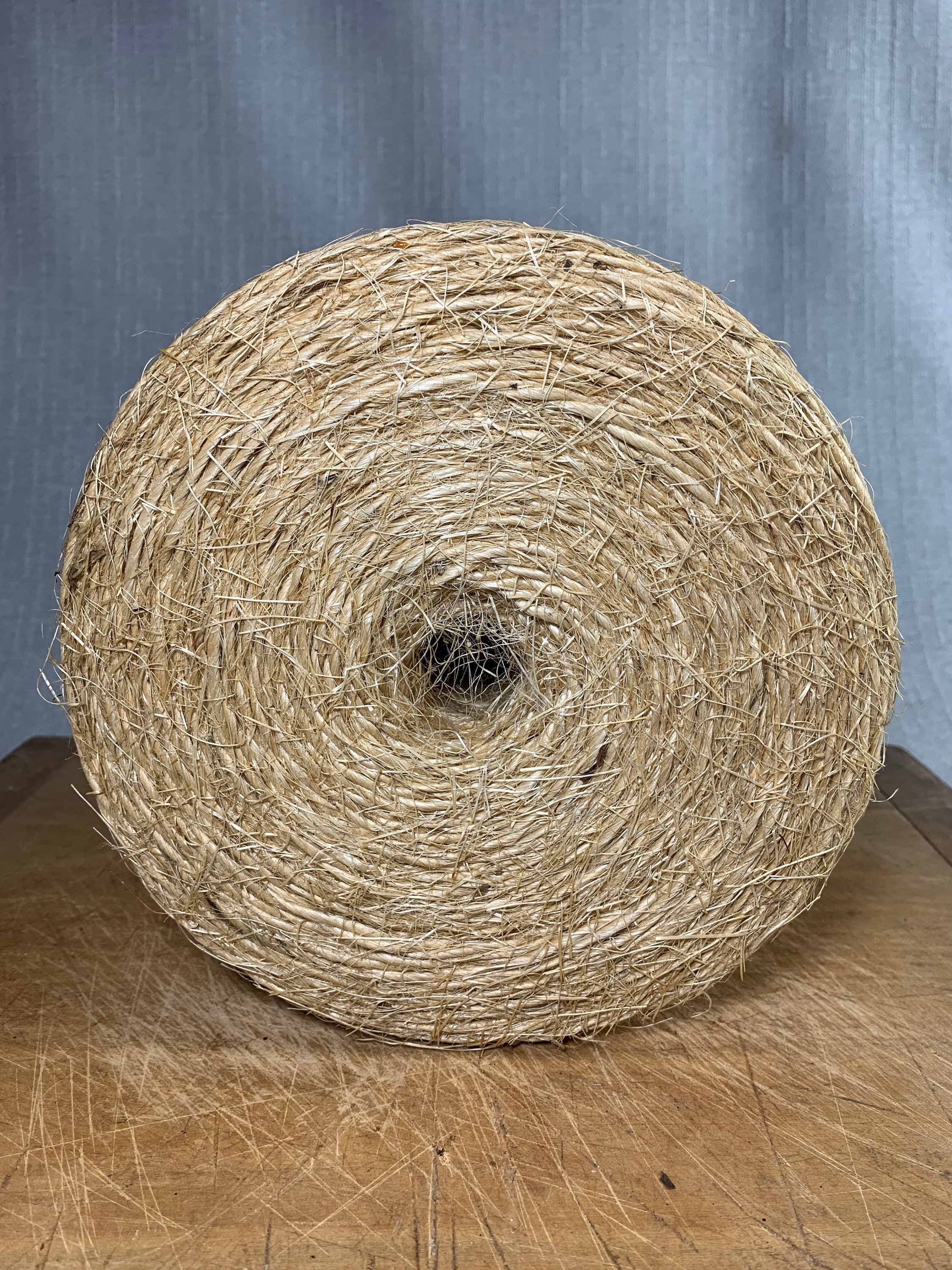 Vintage Baling Twine Heavy Spool Roll Baler Twine Jute Etsy