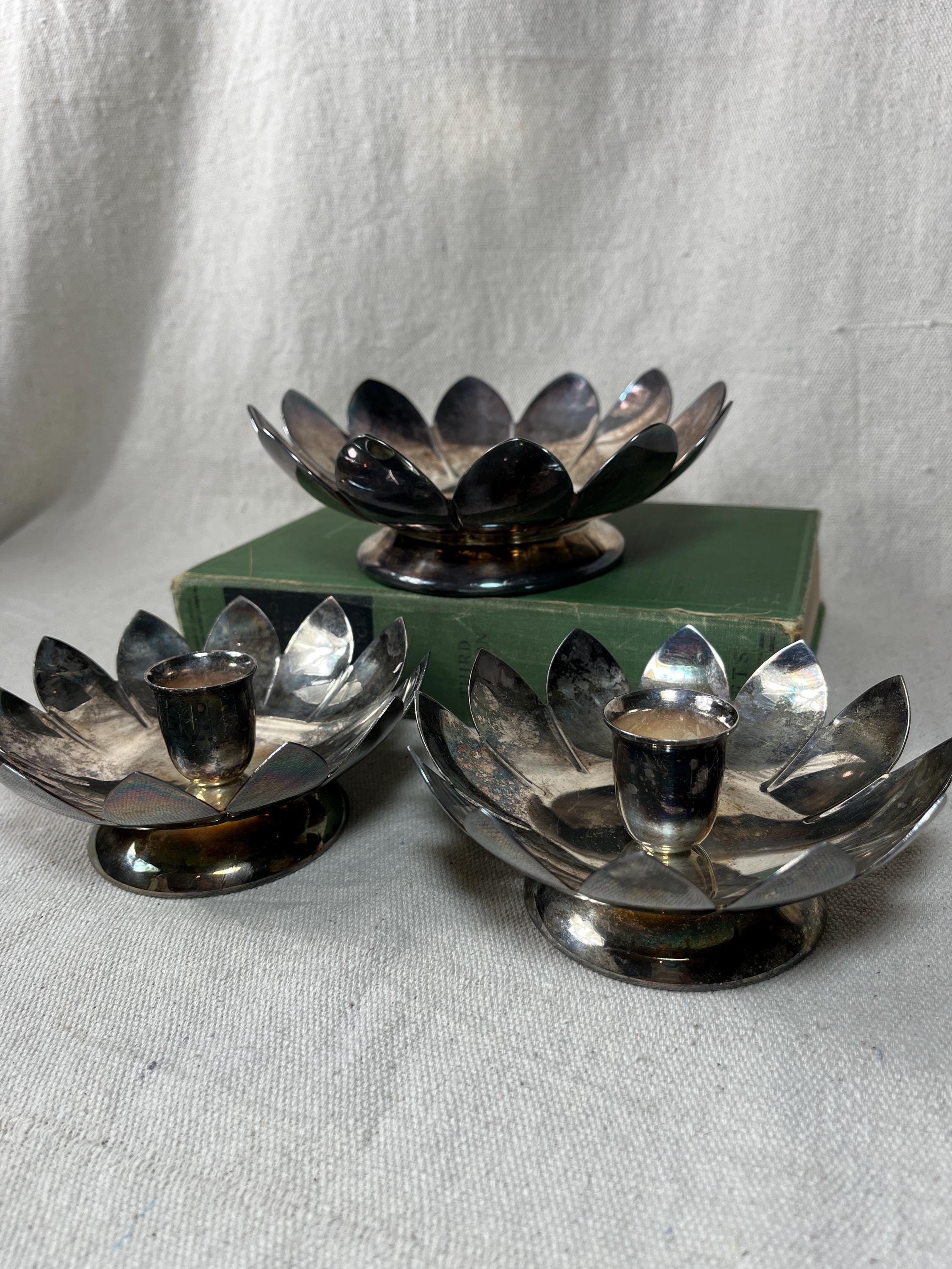 Reed and Barton Candle Holders - Etsy