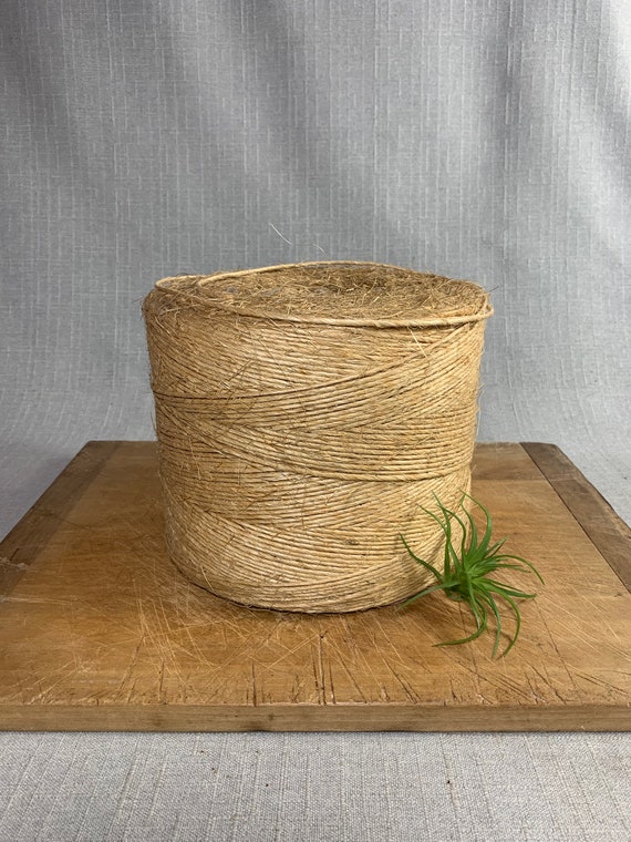 Vintage Baling Twine, Heavy Spool, Roll, Baler Twine, Jute Rope, Craft,  Farmhouse Decor 