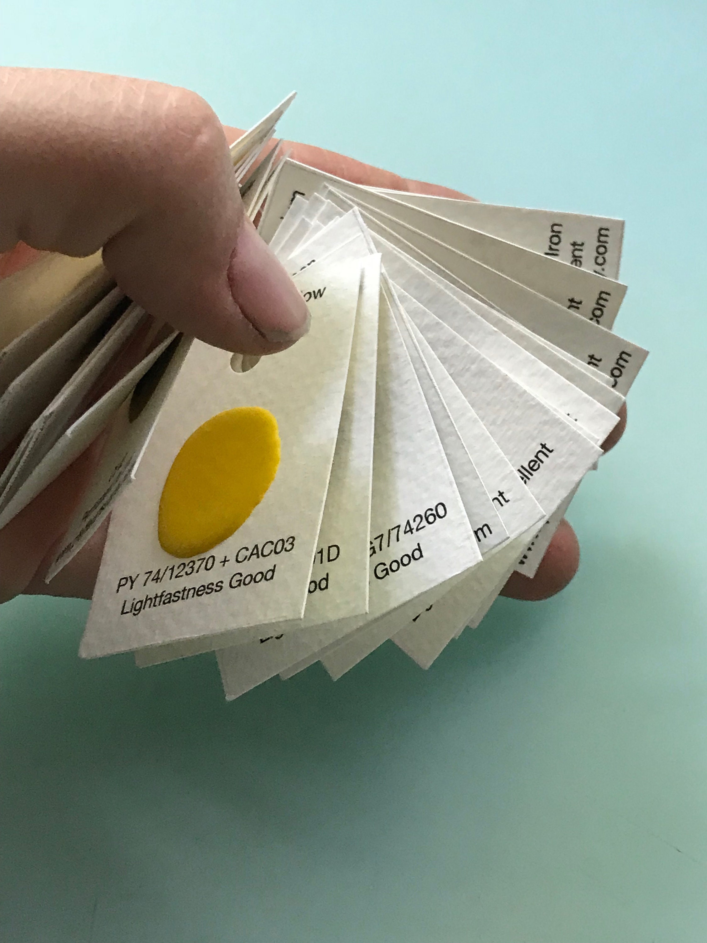 27 Handmade Watercolor LARGE Dot Card Set Save on this Set