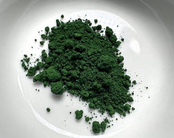 Viridian Green Cr2O3 - Pigment - Artist Grade, Non-Toxic