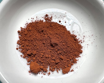 Orange Iron Oxide Fe203+Fe00H -Pigment - Artist Grade, Non-Toxic