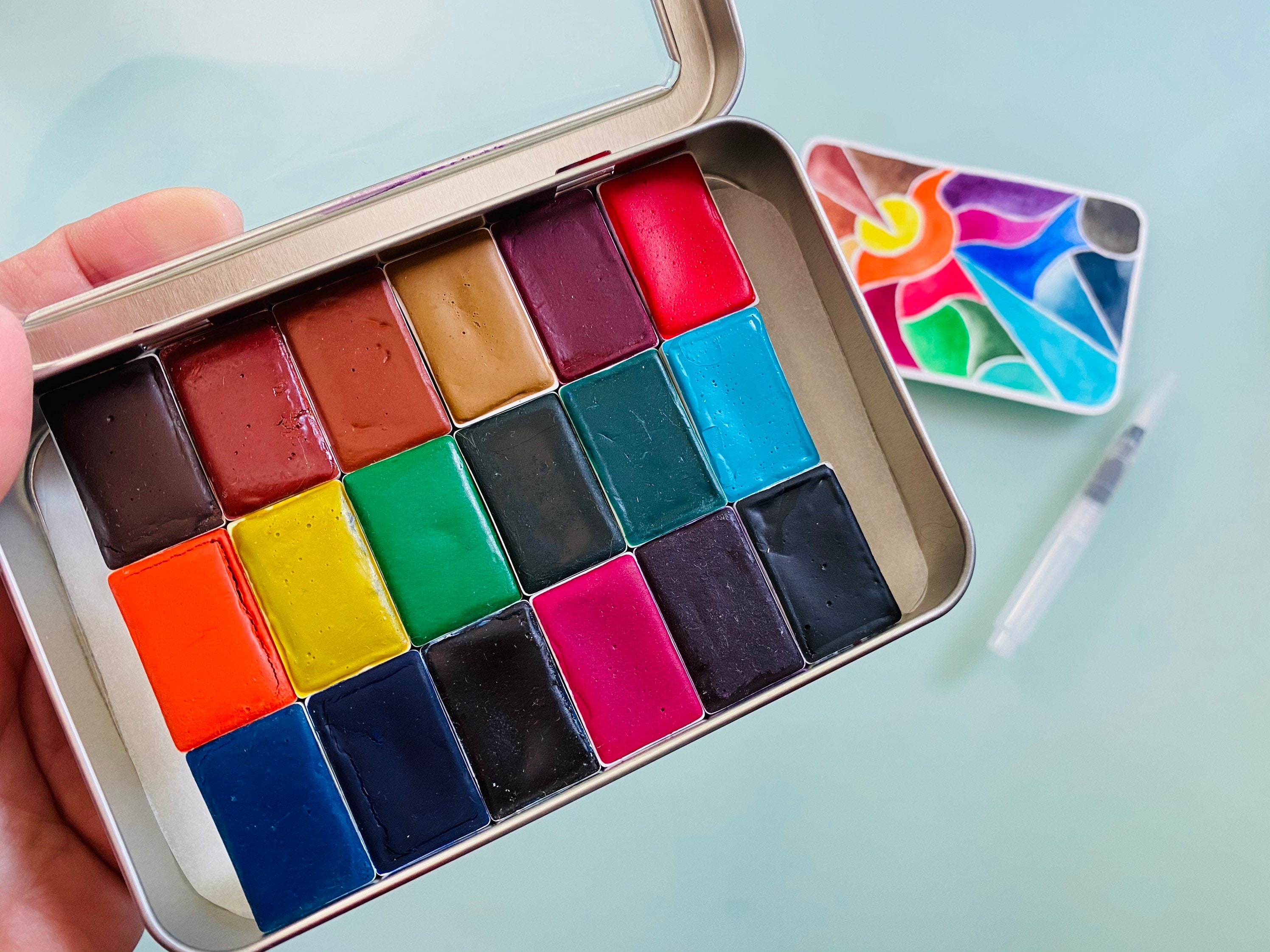 michaels travel paint palette