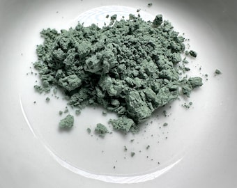 French Pale Green SiO2 +Fe2O3+CR203 - Pigment - Artist Grade, Non-Toxic