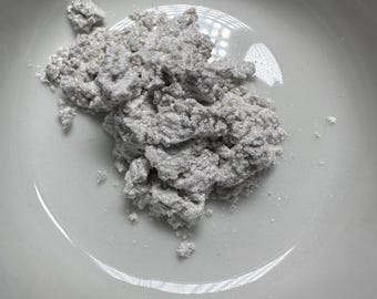 Silver Pearl Mica Powder Pigment - Artist Grade, Non-Toxic