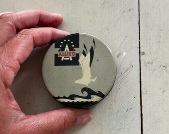 Upcycled Typewriter Ribbon Tin Watercolor Palette: Mini Plein Air Paint Set