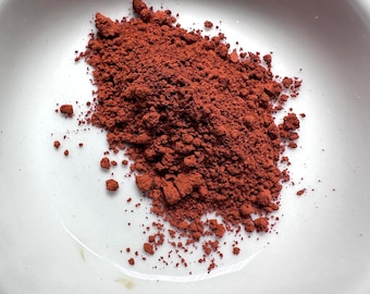 Red Ocher Si02+A1203+Fe203 Pigment-  Artist Grade, Non-Toxic