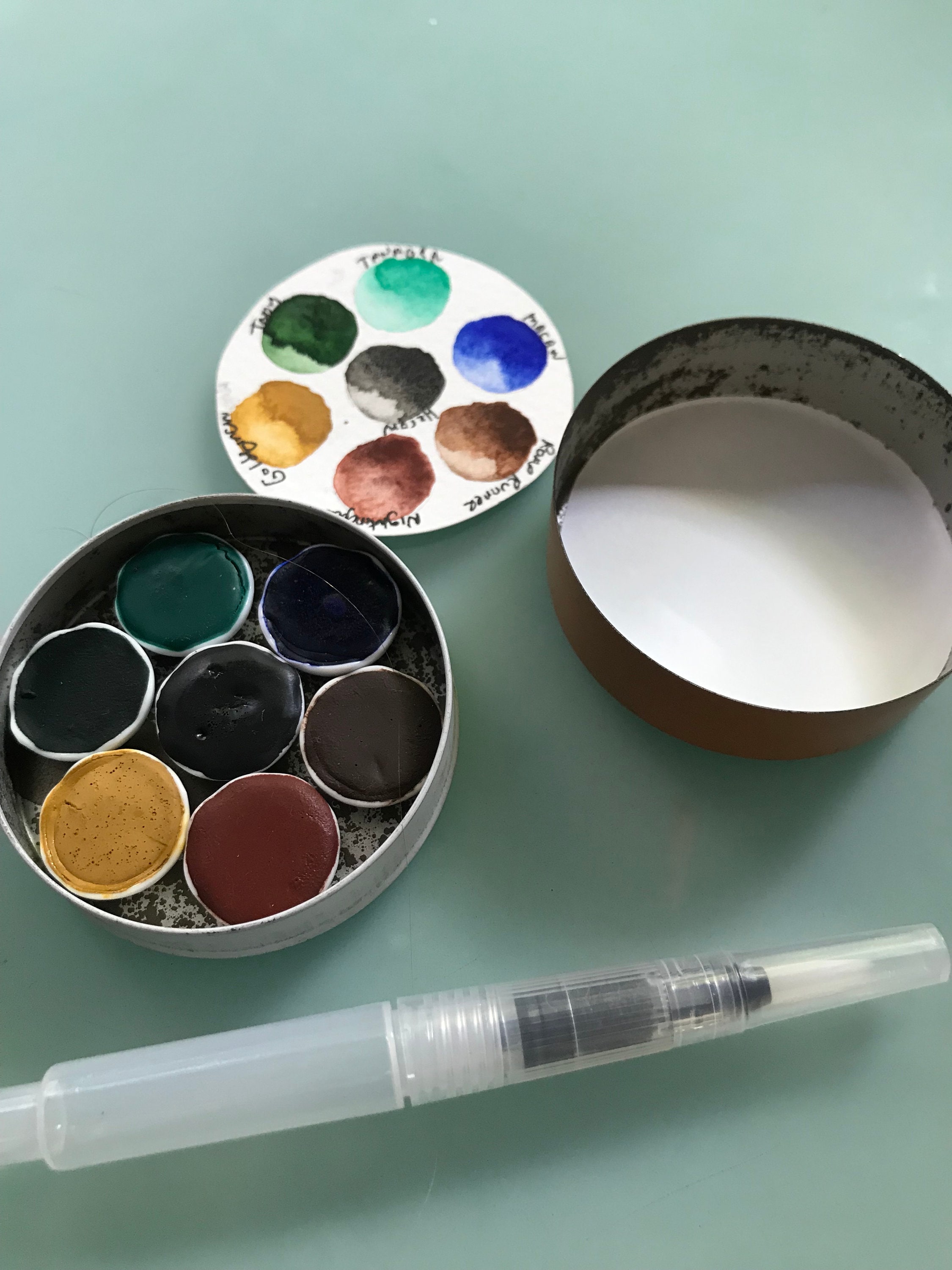 Eyeball Paint Mixing Palette