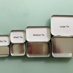 Watercolor Aquarelle Paint Tin Boxes image 2