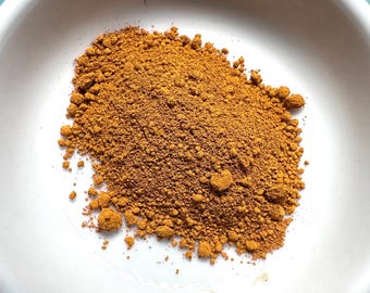 Dark Yellow Ocher Si02+A1203+Fe203 Pigment - Artist Grade, Non-Toxic